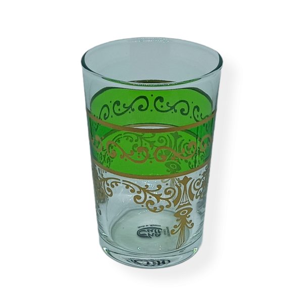 VASO "MARROQUÍ" VERDE CLARO 120 ml