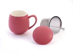 TAZA "SAARA" FRAMBUESA MATE 350 ml